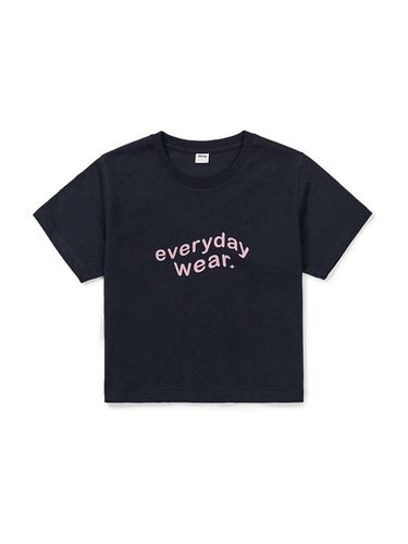 Letter Play HF T-shirt_Authentic Navy - Mmlg Women - Modalova