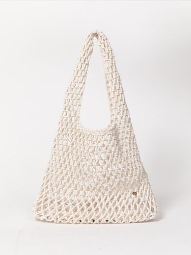 Net Shoulder Bag _ White - JMARK New York - Modalova