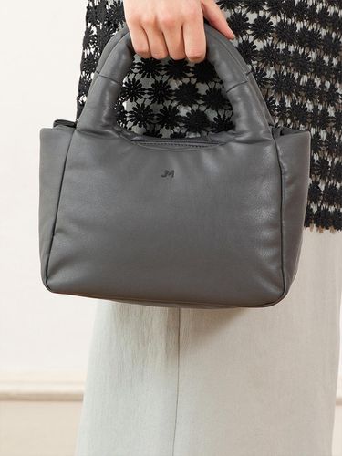 Bailey Soft Tote Bag _ Charcoal - JMARK New York - Modalova