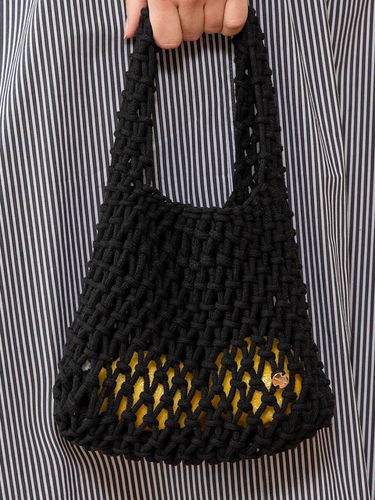 Net Tote Bag _ Black - JMARK New York - Modalova