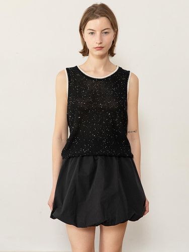 Volume Mini Skirt_Black - JMARK New York - Modalova