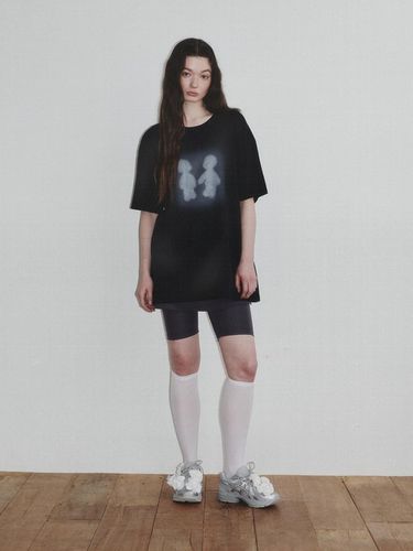 Sulfur Dyed Boy & Girl Graphic T-shirt - KINETO - Modalova