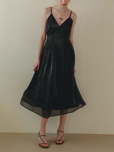 Organza Suspender Dress_Black - HYBERNAT - Modalova