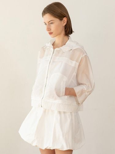 See Through Jacket_White - JMARK New York - Modalova