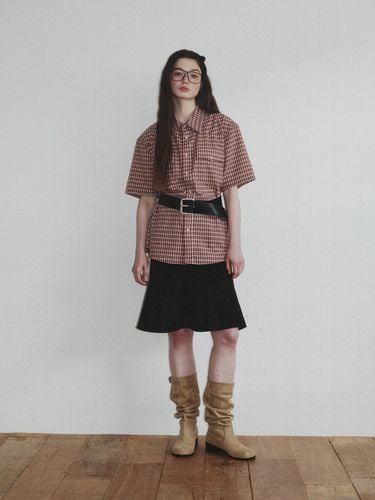 Western Plaid Shirt - KINETO - Modalova