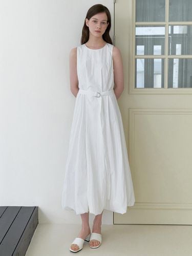 French Semi Balloon Dress_White - KINDABABY - Modalova