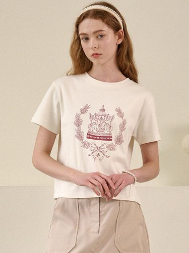 Sweet Bay Semi Crop T-shirt - MICANE - Modalova