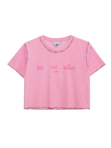 RST Logo Crop T-shirt_Pink - DEARSTALKER - Modalova