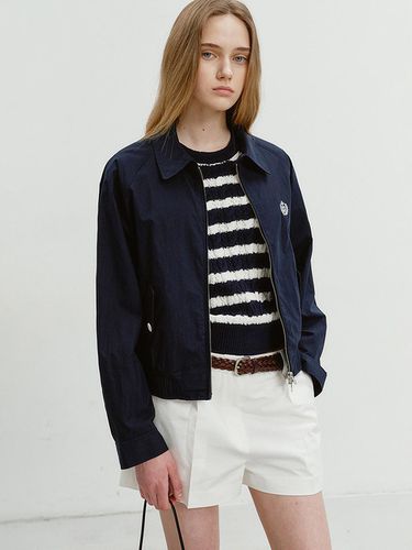 Unisex Summer Harrington Jacket_Dark Navy - Dunst for WOMEN - Modalova