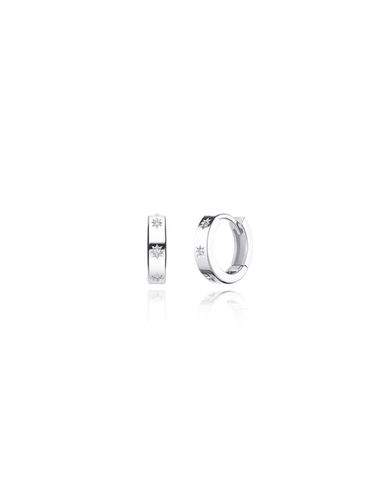 Polaris Silver One Touch Earring - STONEHENgE - Modalova