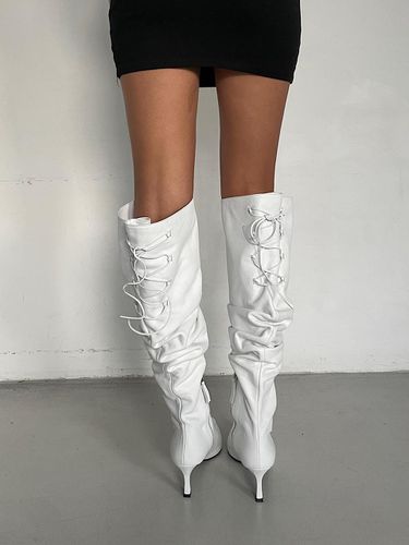 Valley Lace Up Thigh High Boots _ - jinnipick - Modalova