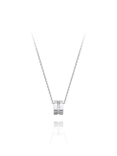 Connection Silver Necklace - STONEHENgE - Modalova