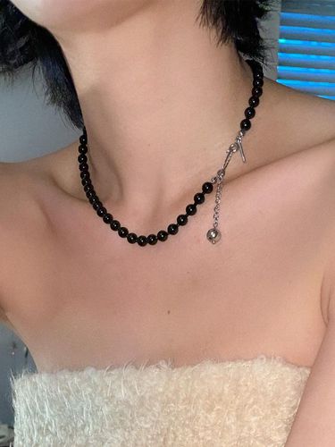 Black Onyx Surgical Necklace - MERRYMOTIVE - Modalova