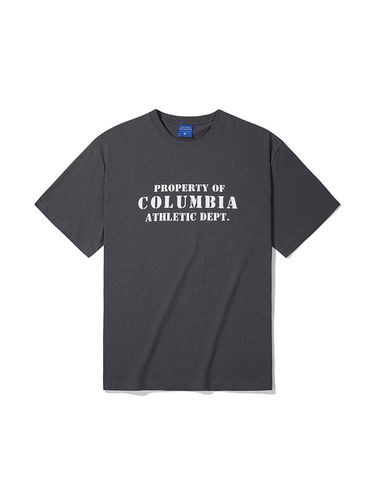 CU 60s Retro Athletic T-shirt_Charcoal - Columbia University - Modalova