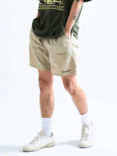 CU Signature Nylon Short Pants_Beige - Columbia University - Modalova