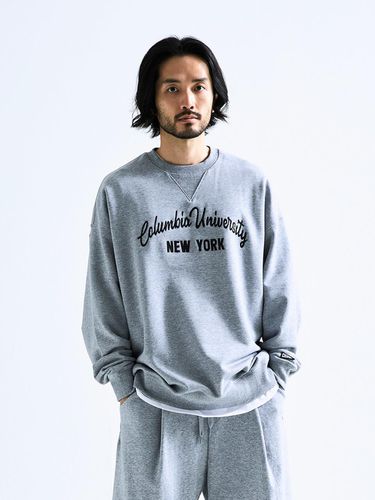 CU New York Chain EMB Terry Sweatshirt_Medium Gray - Columbia University - Modalova