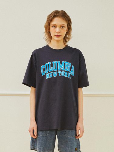 S Arch Logo T-shirt_Crown Navy - Columbia University - Modalova