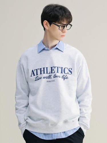 P Athletic Logo Sweatshirt - 25PERCENTAGE - Modalova