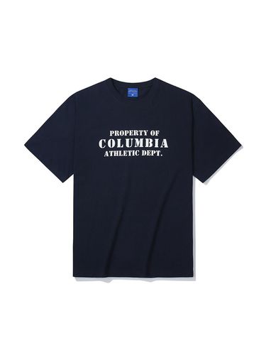 CU 60s Retro Athletic T-shirt_Navy - Columbia University - Modalova