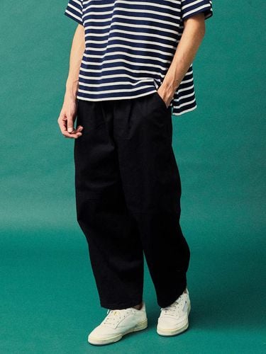 NYC Label CP Wide Fit Balloon Pants_Black - Columbia University - Modalova