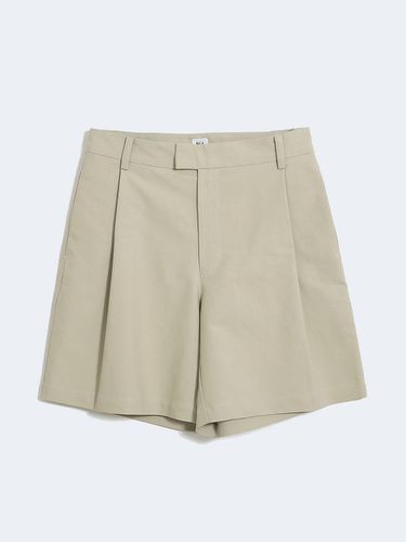 Double Cotton Shorts - Beige - 86d - Modalova