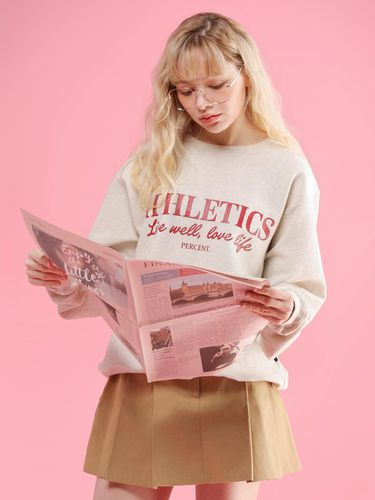 P Athletic Logo Sweatshirt - 25PERCENTAGE - Modalova