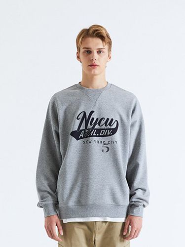 NYCU ATHL.DIV Logo Terry Sweatshirt_Medium Gray - Columbia University - Modalova