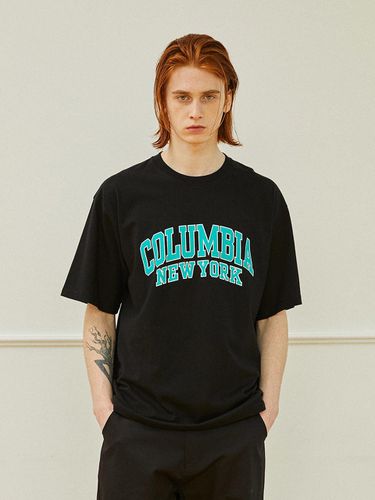 S Arch Logo T-shirt_Black - Columbia University - Modalova