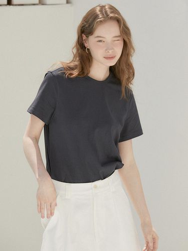 Basic T-shirt_Dark Navy - LARGO - Modalova