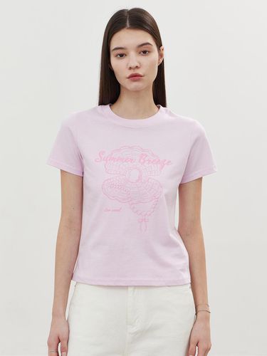 Pearl Oystor T-shirt Ver.2 Pink - ITOV SEOUL - Modalova