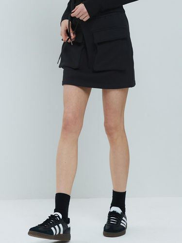 Pocket Mini Sweat Skirt - Black - HAE BY HAEKIM - Modalova