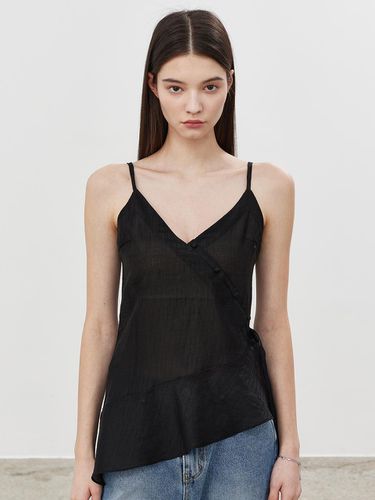 Unbalanced Bustier Top Black - ITOV SEOUL - Modalova