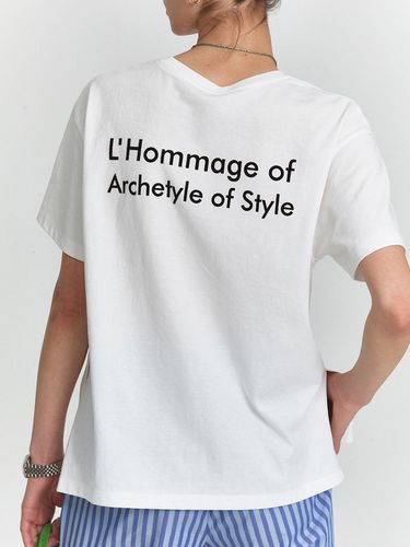 L'H.A.S We All T-shirt_White - L’H.A.S - Modalova