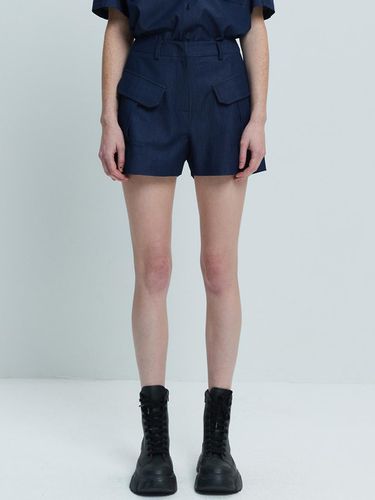 Big Pocket Shorts - Blue - HAE BY HAEKIM - Modalova