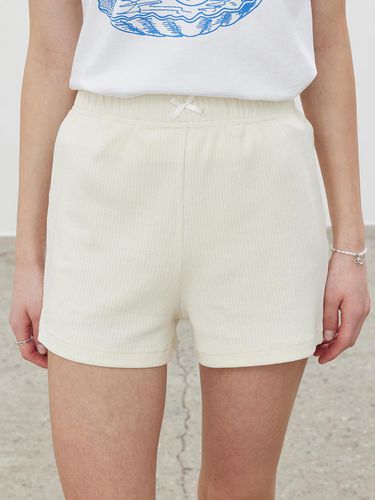 Ribbon Corduroy Shorts - ITOV SEOUL - Modalova