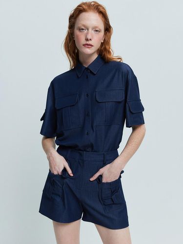 Utility Shirt - Blue - HAE BY HAEKIM - Modalova