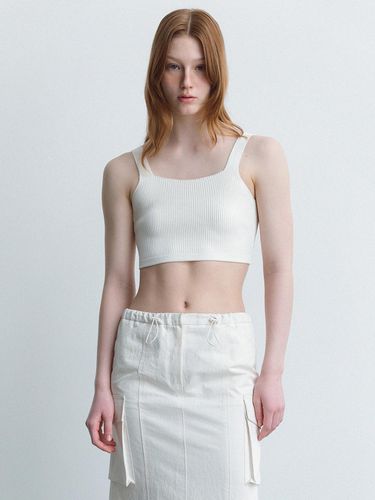 Knitted Ribbed Crop Top - LE - Modalova