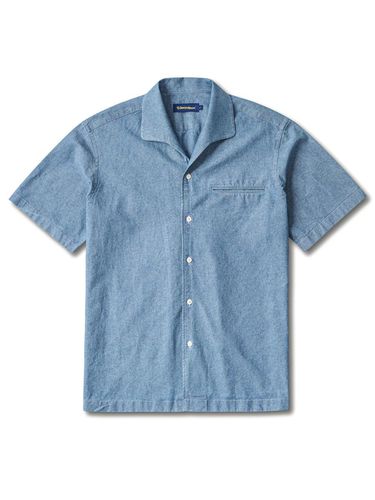 E Nofork Shirt - Washed Denim - EDWARDMAX - Modalova