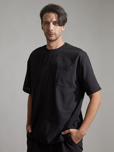 Seersucker Aero Stretch T-shirt - birbante - Modalova