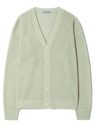 Skashi Net Cardigan - BASEMOMENT - Modalova