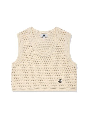 Crochet Round Neck Vest - Wacky Willy - Modalova