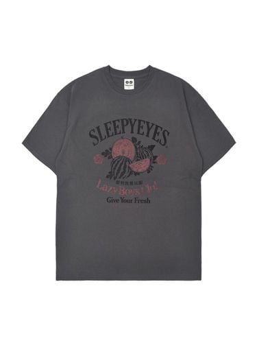 Logo T-shirt_Charcoal - SLEEPYEYES - Modalova