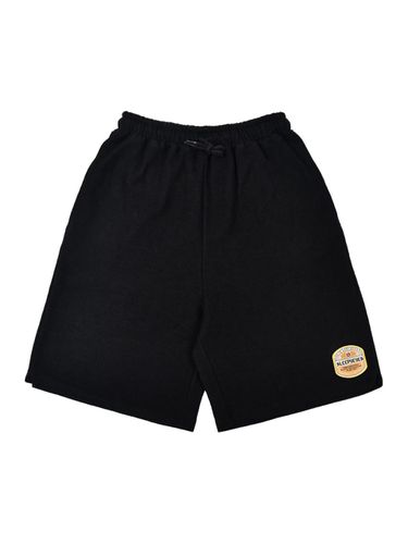 Reverse Cotton Short Pants_Black - SLEEPYEYES - Modalova