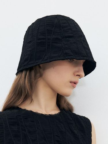 TFR Stitch Bucket Hat_Black - MOHAN - Modalova