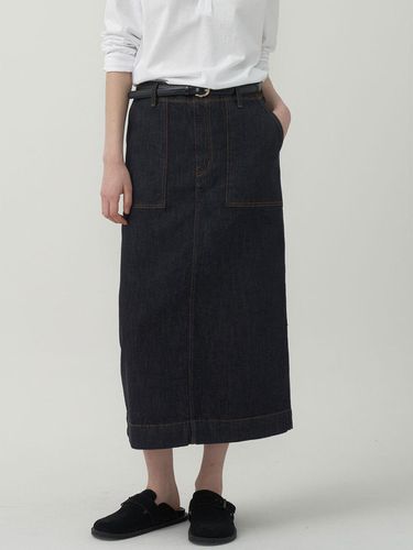 Pocket Edition Non-fade Denim Skirt - MOTT - Modalova