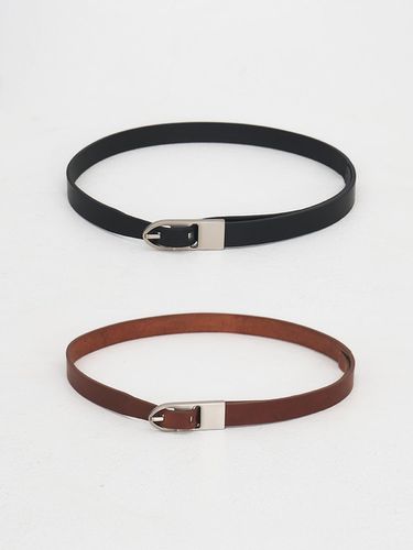 TFR Signature Leather Belt - MOHAN - Modalova