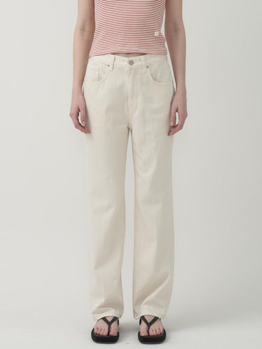 Classic Straight Denim - Cream - MOTT - Modalova