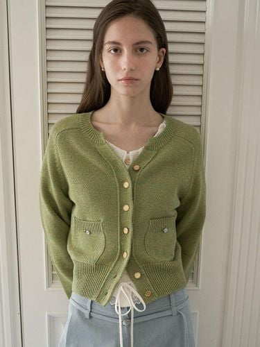 Tuileries Cardigan_Green - LEMEME - Modalova