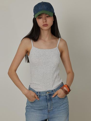 Cool Span Slim Ribbed Summer Sleeveless Top - Q’SRB - Modalova