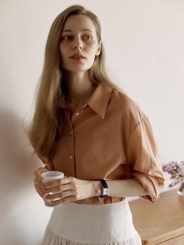 A Summer Loose Fit Shirt - AMONG - Modalova